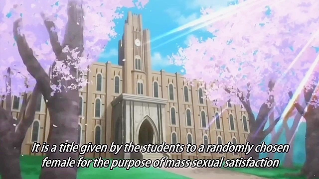 Comfort Station 1 - Student Council President becomes cum dump for entire school