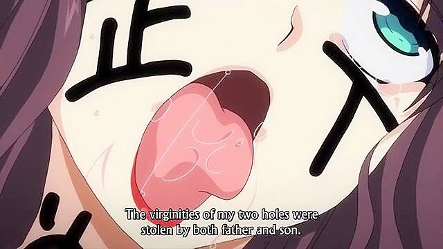 Bitch Academy 2 - Busty nun teacher and sister gets fucked in hentai threesome