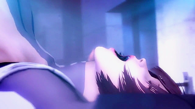 Taimanin Asagi 3: Inside - Hentai ninjas gangbanged by huge dick monsters