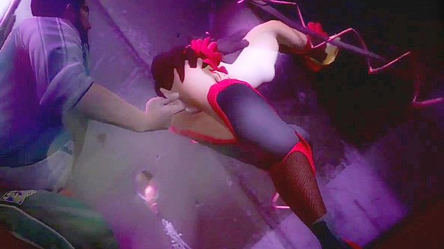 Taimanin Asagi 3: Inside - Hentai ninjas gangbanged by huge dick monsters