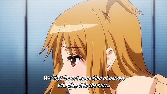 Crimson Girls 2 - Busty anime girl is fucked on train by pervert gang