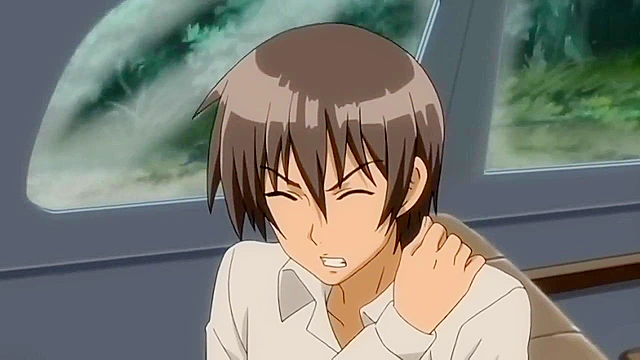 House Of Six Sisters 1 - Older sister gives her brother a boobjob with busty hentai tits