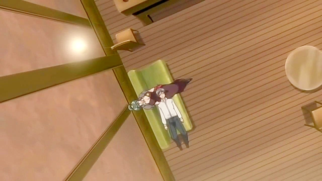 House Of Six Sisters 1 - Older sister gives her brother a boobjob with busty hentai tits