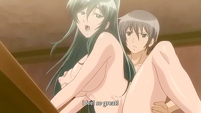 House Of Six Sisters 1 - Older sister gives her brother a boobjob with busty hentai tits