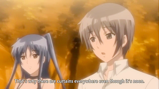 House Of Six Sisters 1 - Older sister gives her brother a boobjob with busty hentai tits