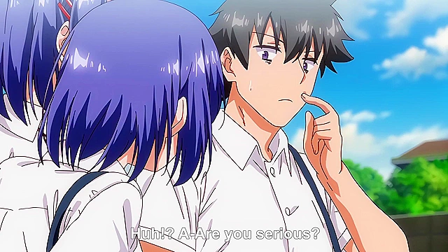 Love Me: Kaede to Suzu 2 - Twin sisters give a very special birthday hentai threesome