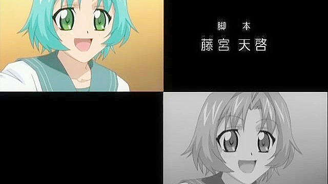 Sex Exchange 2 - Petite twin sisters have a hentai threesome with hung stud