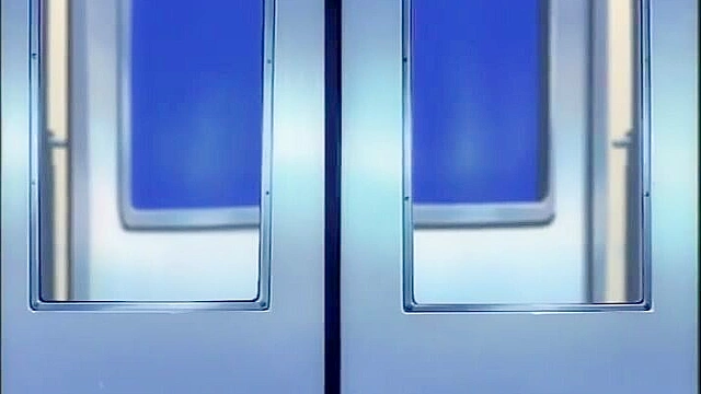 Anime teenie gets gangbanged on public train by dirty perverts