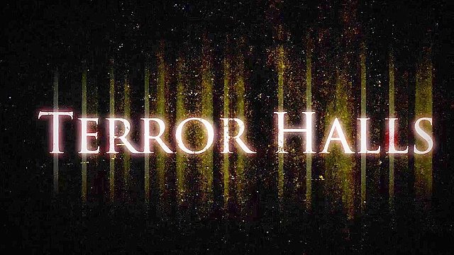 Terror Halls - Zombies team up and fuck a busty blonde in scary 3d sex