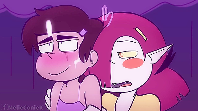 The Cum Princess - Crossdresser Marco Diaz gets anal banged by futanari monsters