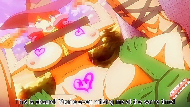 Kuroinu 2 ep1 - Demon queen is gangbanged by sycophants till jizz explosion