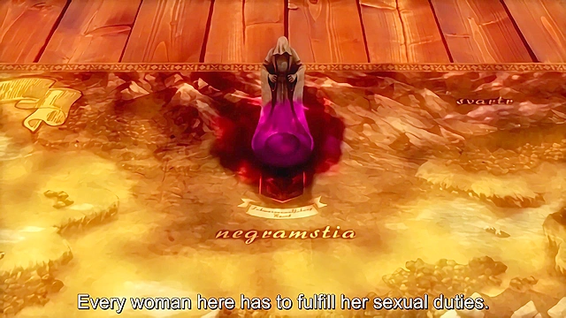 Kuroinu 2 ep1 - Demon queen is gangbanged by sycophants till jizz explosion