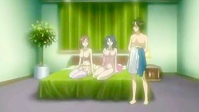 Sleazy Mother 3 - Masaru has a taboo threesome with anime aunt and stepmom