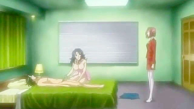 Sleazy Mother 3 - Masaru has a taboo threesome with anime aunt and stepmom