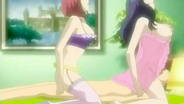 Sleazy Mother 3 - Masaru has a taboo threesome with anime aunt and stepmom