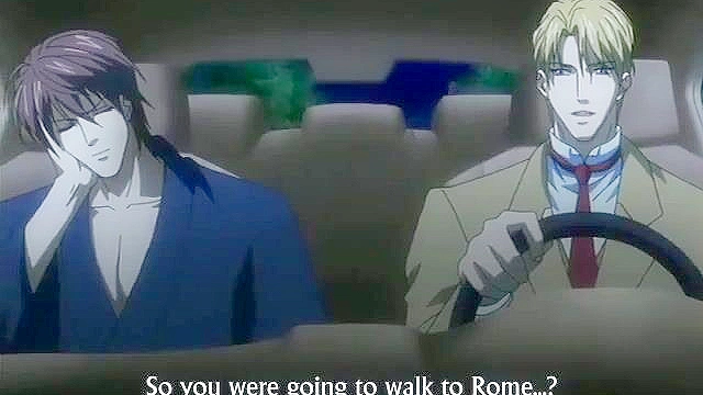 Romantic Tale of a Foreign Love Affair 2 - Take me in my gay hentai ass you romantic stud