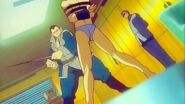 Legend of the Blue Wolves - Fat bastard fucks gay yaoi twinks