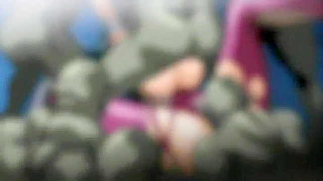 Busty hentai sluts are used like cum rags by monsters and tentacles