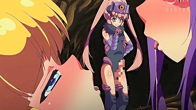 Valkyrie Hazard - Demon futanari and her tentacle girls orgy fuck warrior girls