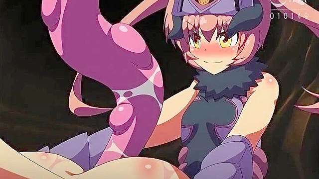 Valkyrie Hazard - Demon futanari and her tentacle girls orgy fuck warrior girls