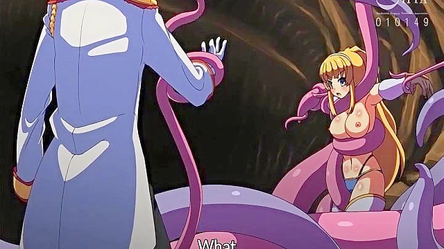 Valkyrie Hazard - Demon futanari and her tentacle girls orgy fuck warrior girls