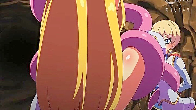 Valkyrie Hazard - Demon futanari and her tentacle girls orgy fuck warrior girls