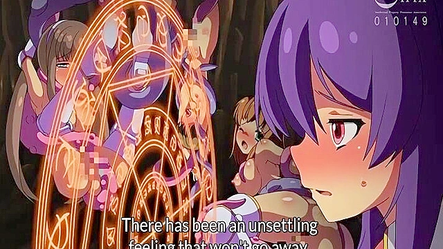 Valkyrie Hazard - Demon futanari and her tentacle girls orgy fuck warrior girls