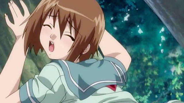 Demon uses hentai tentacle monster to bang warrior girl in her tender wet pussy