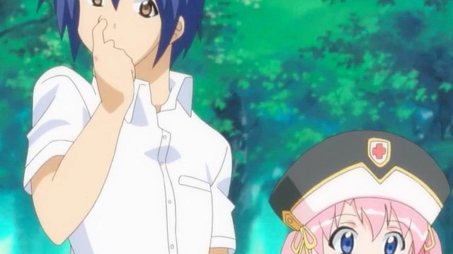 Demon uses hentai tentacle monster to bang warrior girl in her tender wet pussy