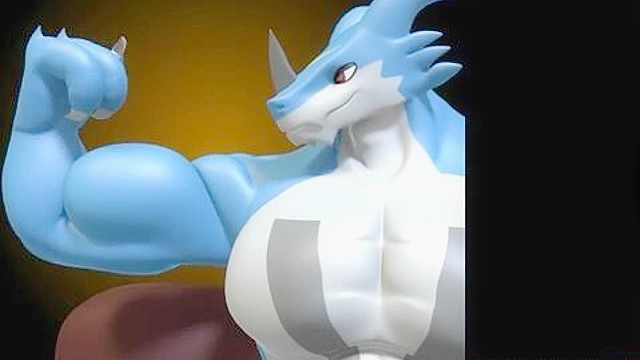 Gay zombies in scary 3d animated fucking