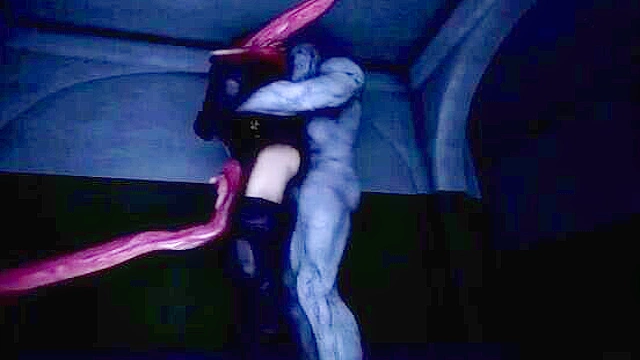 Gay zombies in scary 3d animated fucking