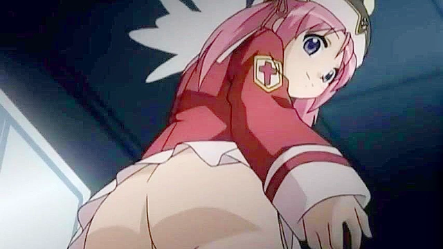 Pervy dude fucks his sister and an angel in a public schoolgirl threesome