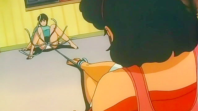 Demonic tentacles beast uses his fuck slaves to battle the good guy