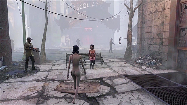 Fallout 4 - Petite Futanari Trixy thirsts for face fucking and sex
