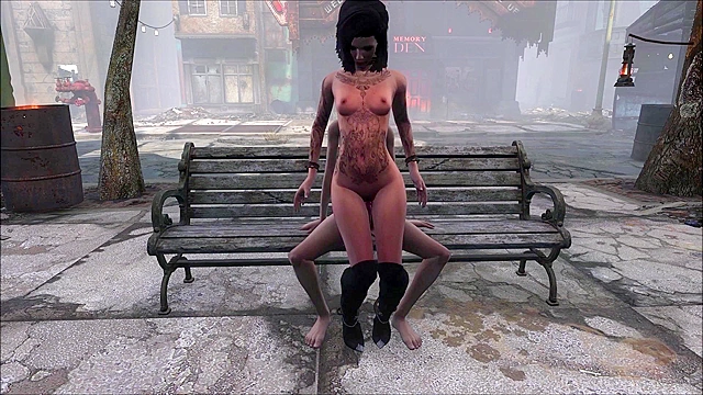 Fallout 4 - Petite Futanari Trixy thirsts for face fucking and sex