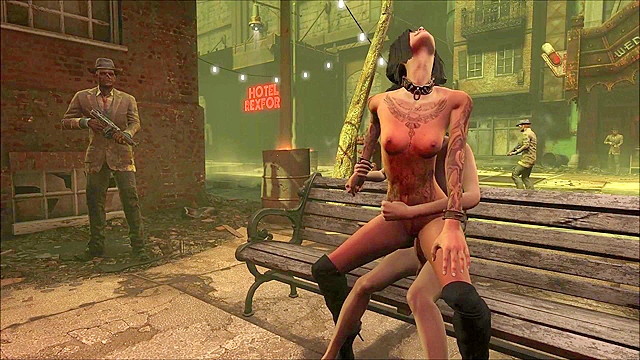 Fallout 4 - Petite Futanari Trixy thirsts for face fucking and sex