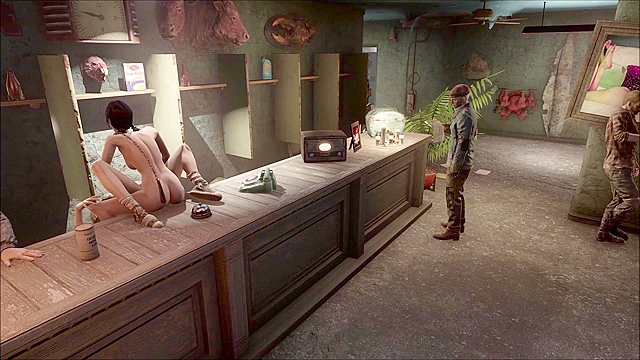 Fallout 4 - Petite Futanari Trixy thirsts for face fucking and sex