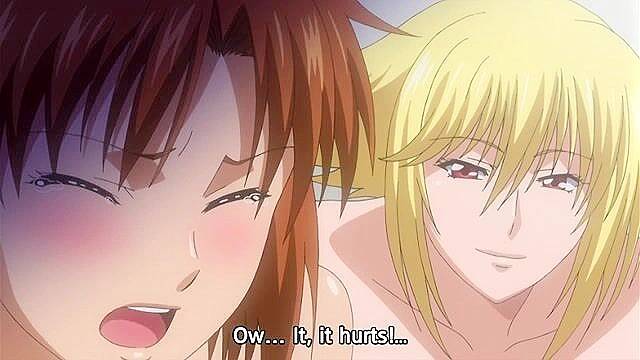 Hypnosis Technique Zero Special - Virgin anime teens compete with cowgirl sex