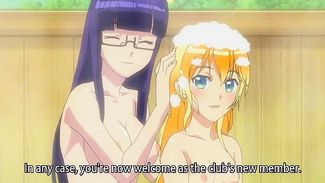 Futa Club! 1 ep1 - Schoolgirl futa shoots a huge load of cum after blowjob from the new girl