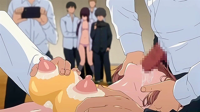 Cuckold Records of Sakuramiya Sisters 2 - Hentai sisters gangbanged in filmed orgy