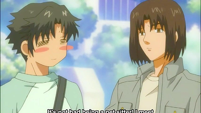 Gay Hentai - Sensitive Pornograph - Gay dude finds a tied up twink and has gay sex with him