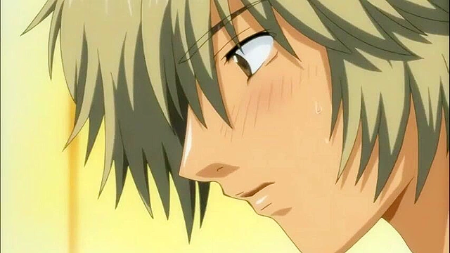 Gay Hentai - Sensitive Pornograph - Gay dude finds a tied up twink and has gay sex with him