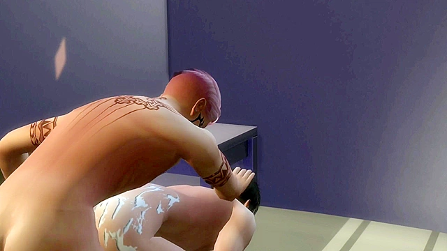 Sukuna lick and fuck Megumi's gay 3d ass