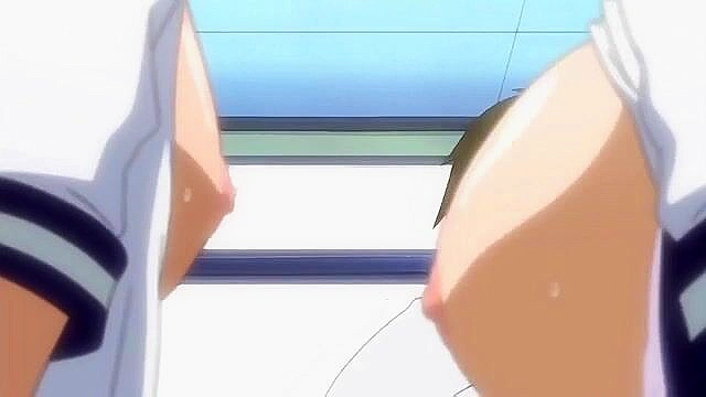 Love Selection 1 - Curvy schoolgirls fuck in anime school orgy in classroom