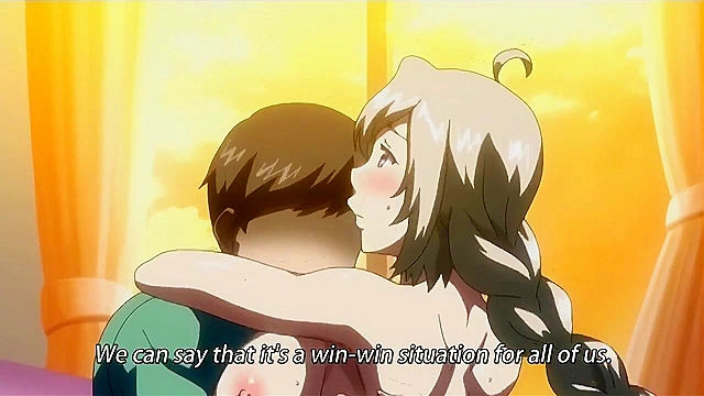 Dirty high school guy fucks his stepmom and sisters in steamy hentai groupsex