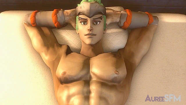 Gay Genji fucks overwatch Hanzo in the butt
