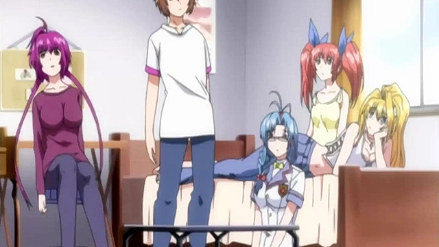 Hey, Let's Do It Properly! 3 - Pervy guy has a hentai threesome with his sisters in the bath tub