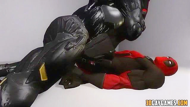 Gay Deadpool gets fucked by variety of heroes - compilation