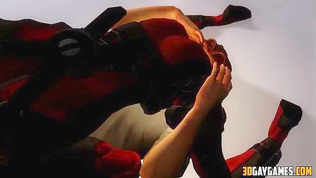 Gay Deadpool gets fucked by variety of heroes - compilation