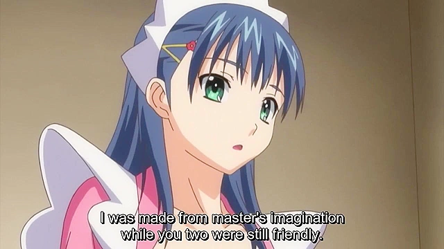 Menkui! 2 - Cute teen hentai girls in uniforms have a hot teen busty threesome